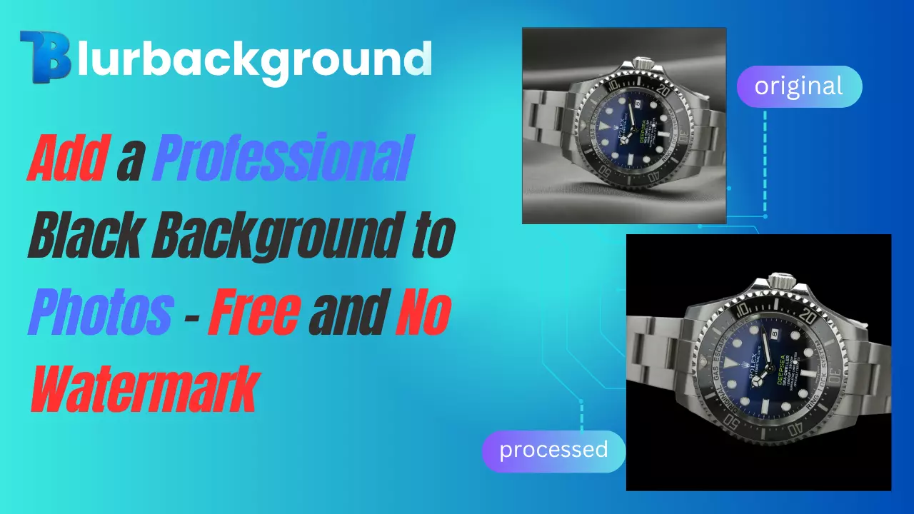 black Background